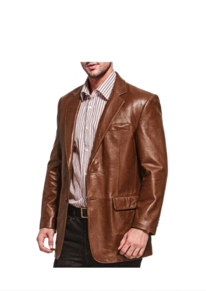ABR_MC_HO_06 Abrigo Hombre Blazer Clásico 2 Botones