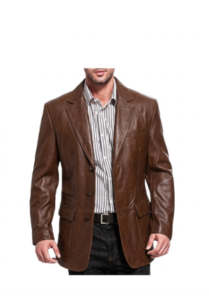 ABR_MO_HO_02 Abrigo Hombre 3 Botones Ticket Pocket
