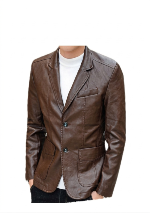 ABR_MO_HO_05 Abrigo Hombre Slim Fit Pespunte