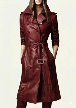 ABR_VT_MU_01 Abrigo Trench Doble Botonadura