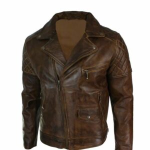 CHAM_MO_HO_28 Chamarra Hombre biker con solapa