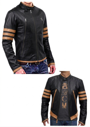 INF_NG_HO_09 Chaqueta informal hombre con franjas laterales y cuello alto