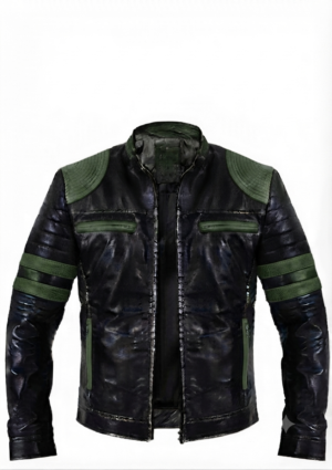 INF_NG_HO_68 Chaqueta casual hombre con diseño texturizado y franjas laterales