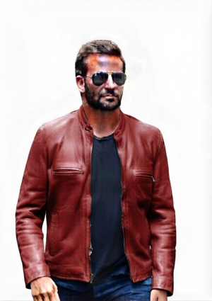 INF_RO_HO_48 Chaqueta casual hombre con cuello alto y bolsillos ribeteados en el pecho