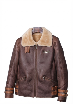Chaqueta ovejera hombre corte clásico ajustable